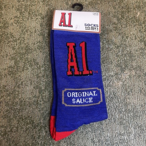 Set of 8 Novelty Crew Socks Men's Show Size 6-12 Fun Socks - Picture 7 of 9